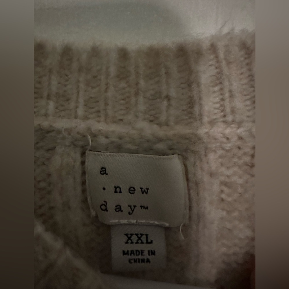 Grey Sweater XXL - A New Day - Picture 3 of 3